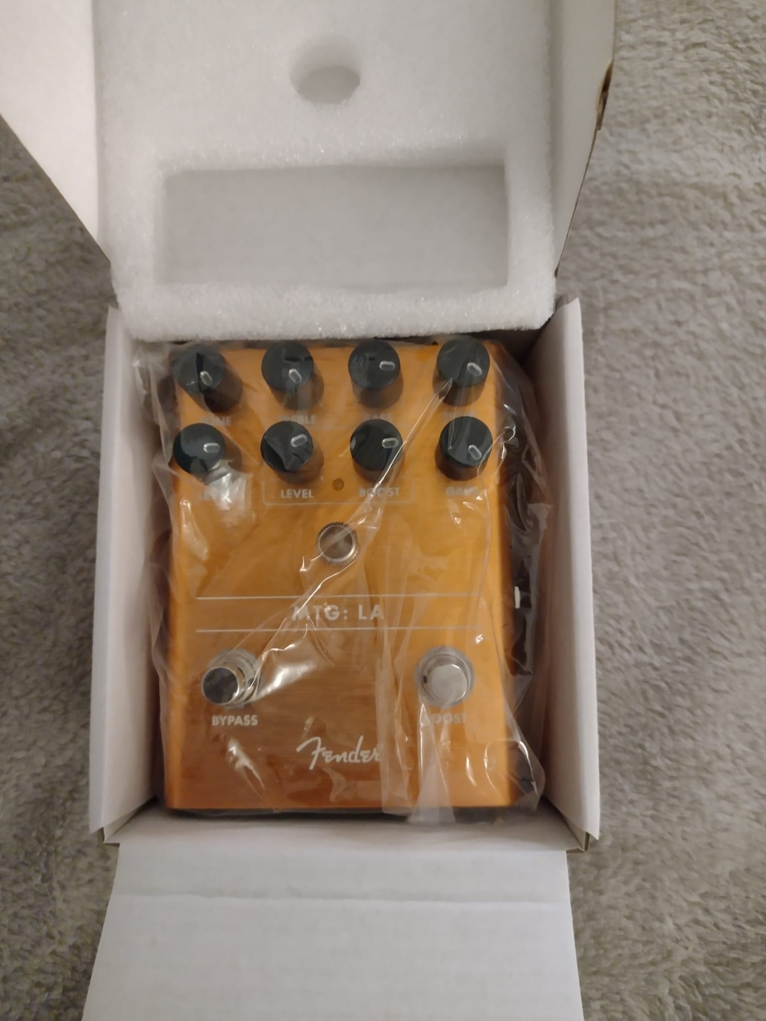 Fender MTG: LA pédale de fuzz/distorsion à lampe