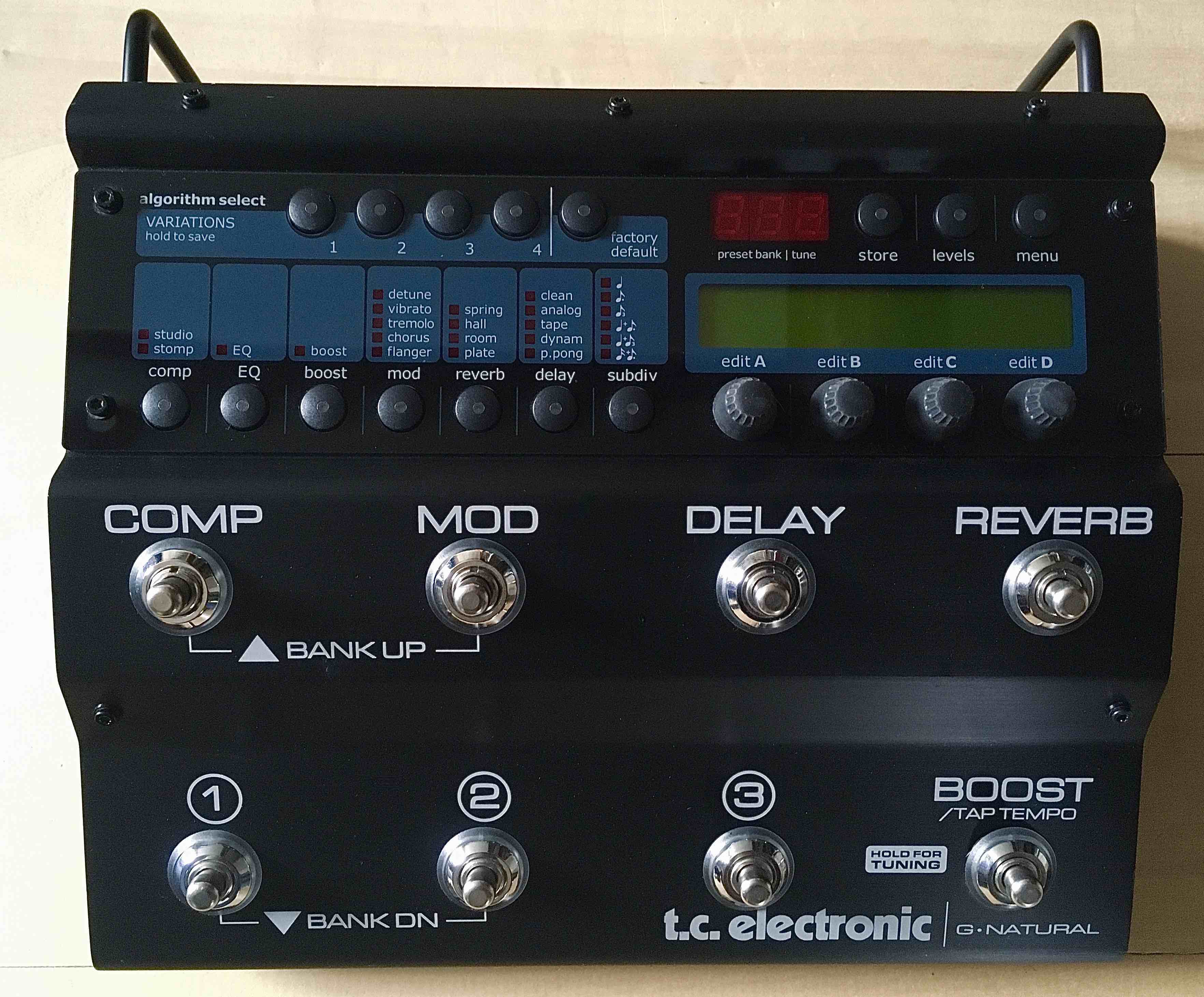 G-Natural - TC Electronic G-Natural - Audiofanzine