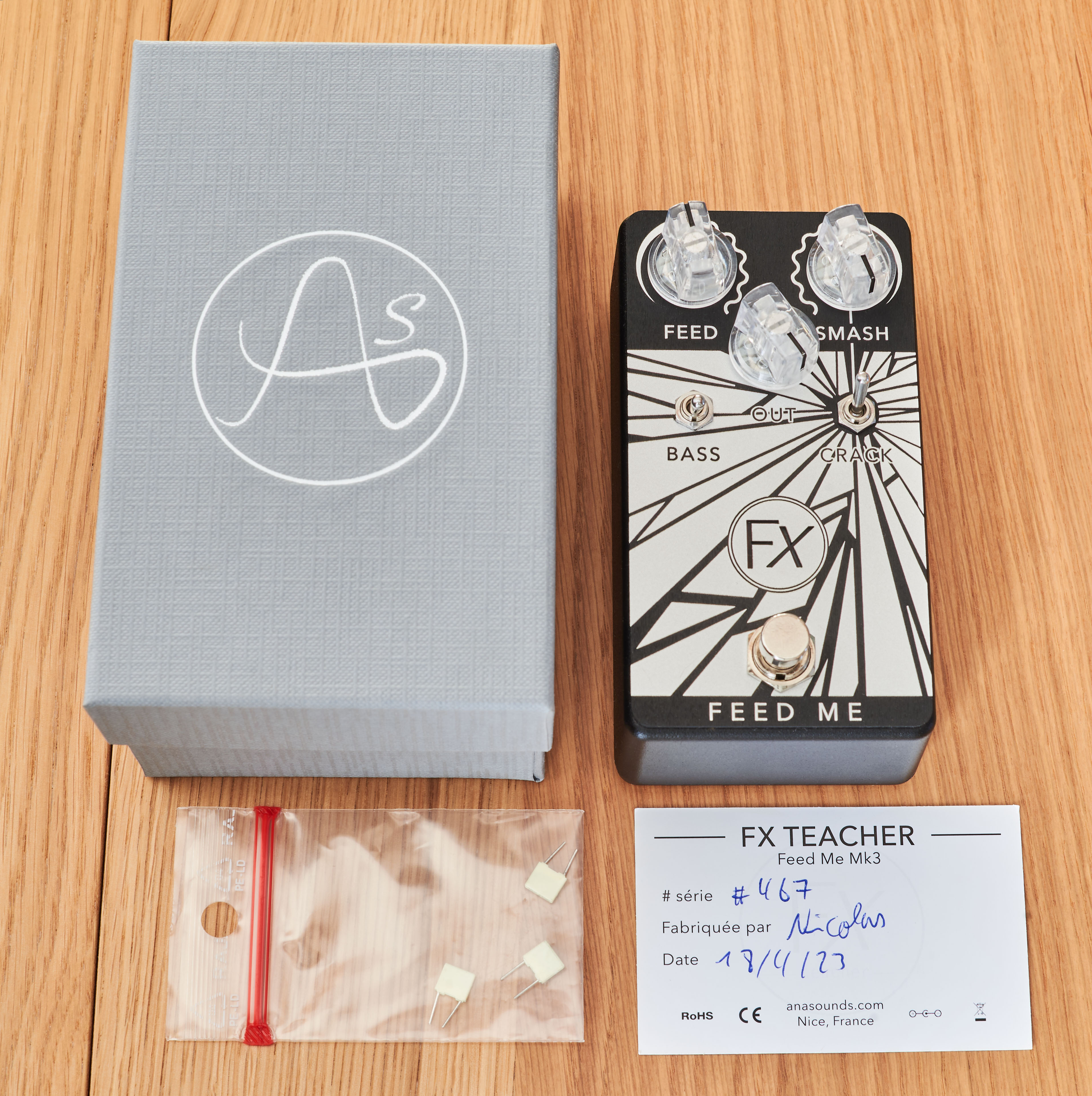 Vends Anasound Fx Teacher - Feed Me mk3 - en parfait état