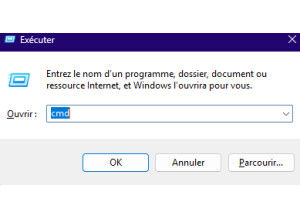 Commande cmd