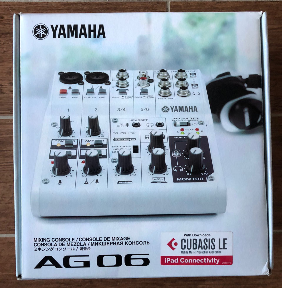 Vends table de mixage Yamaha AG 06
