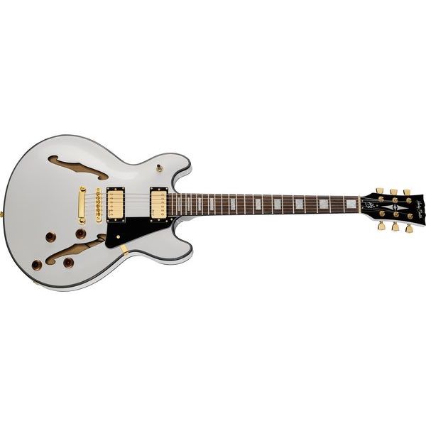 Harley Benton HB-35 Plus : HB-35 Plus White