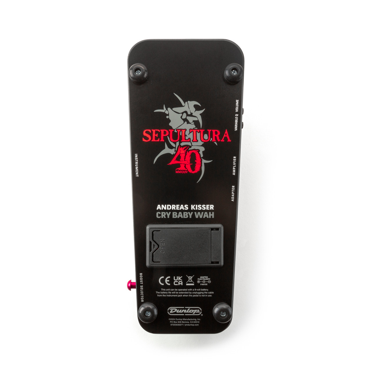 Dunlop Sepultura 40th Anniversary Cry Baby : Sepultura 40th Anniversary Cry BabyBOTTOM