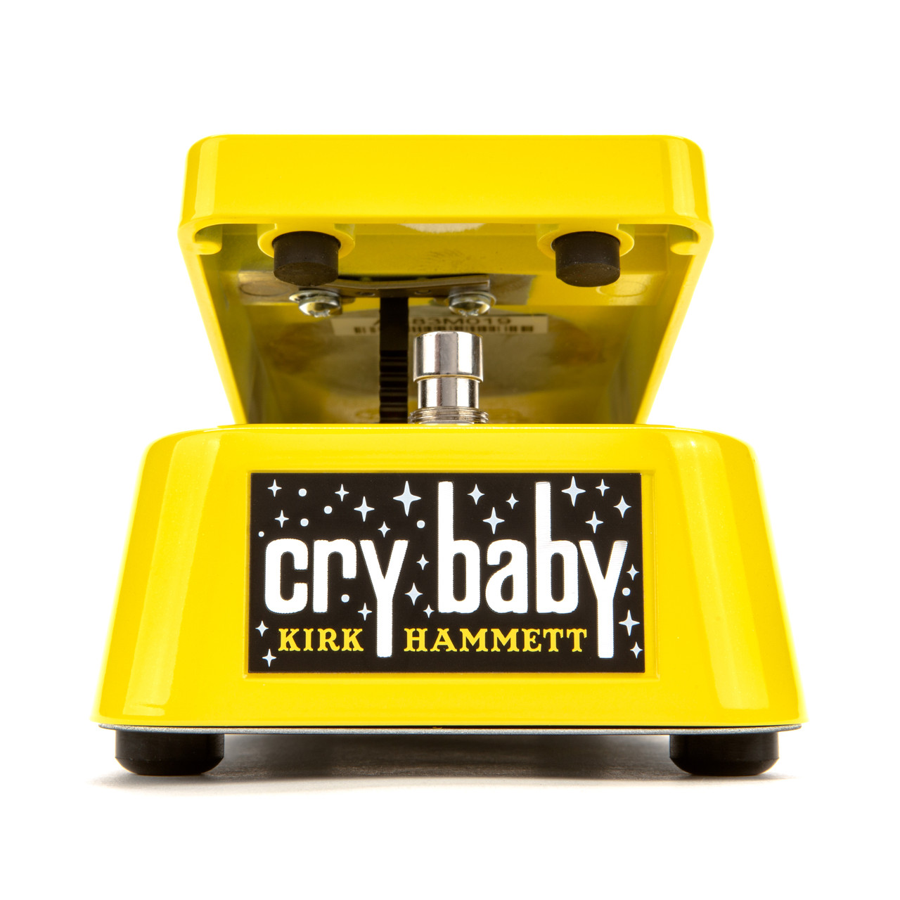 Dunlop KH95Y Kirk Hammett Cry Baby : Kirk Hammett Yellow Sparkle