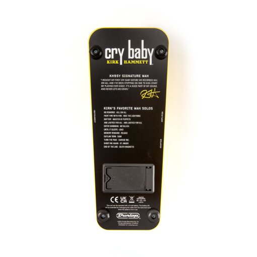 Dunlop KH95Y Kirk Hammett Cry Baby : Kirk Hammett Yellow Sparkle3 Dunlop KH95Y Kirk Hammett Cry Baby : Kirk Hammett Yellow Sparkle3