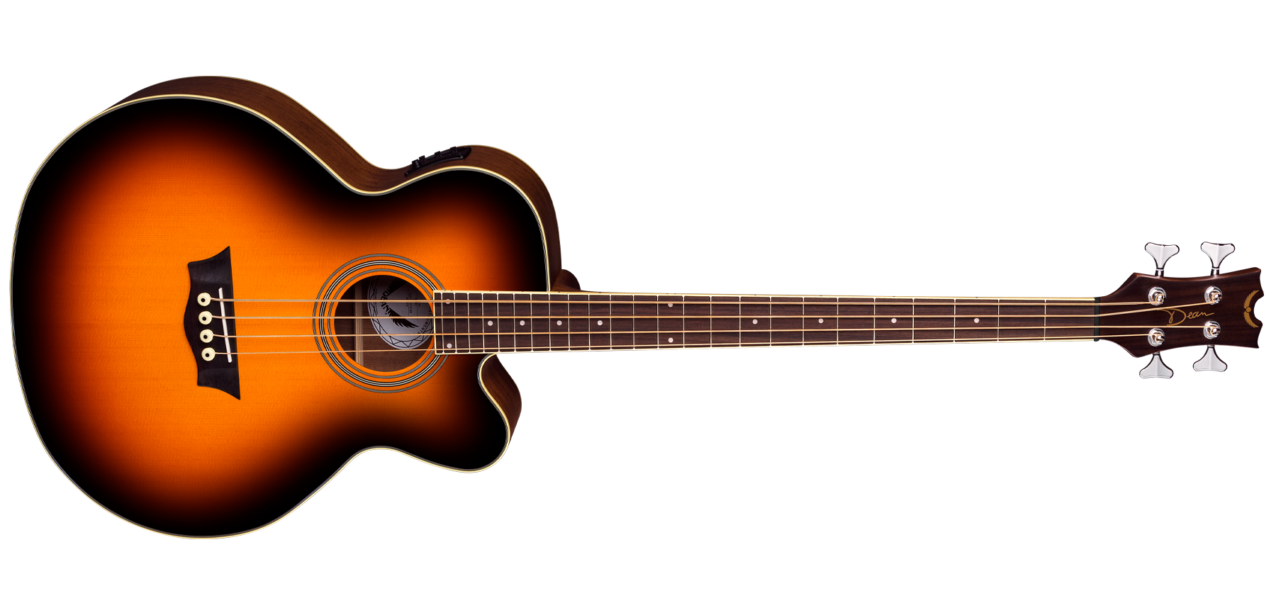 Dean Guitars Acoustic/Electric Bass Cutaway : Acoustic:Electric Bass Cutaway