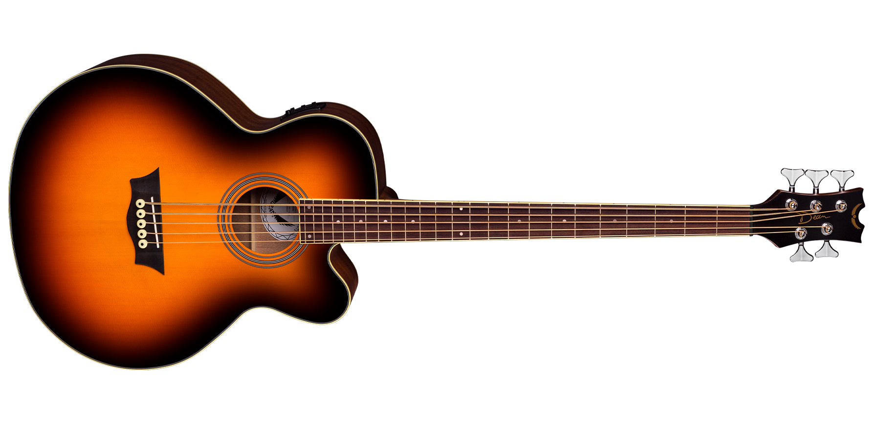 Dean Guitars Acoustic/Electric Bass Cutaway 5-Strings : Acoustic:Electric Bass Cutaway 5-Strings