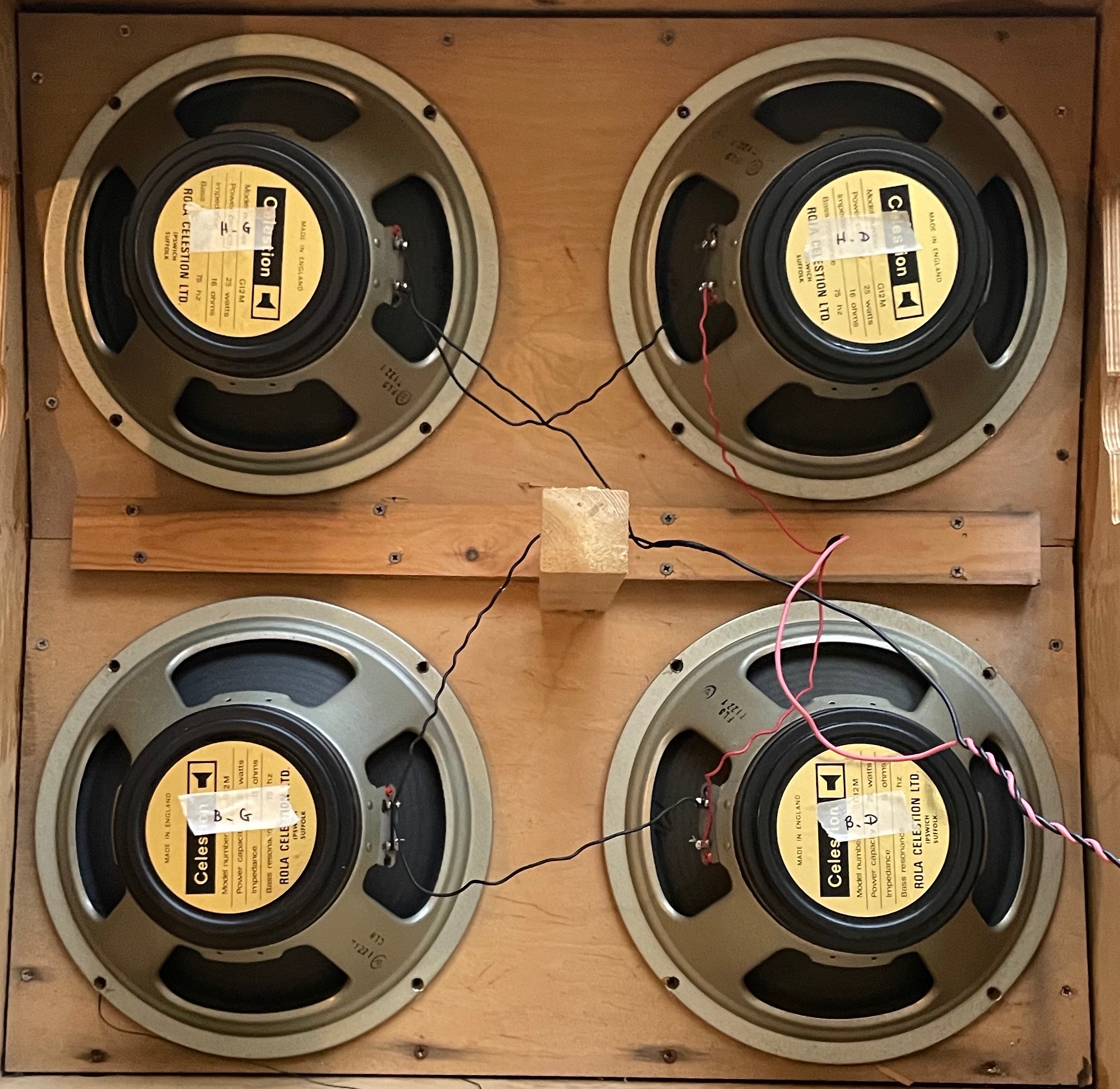 Vends Celestion Black Back 75 hz de 1978