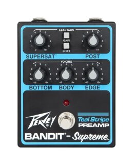 Peavey Bandit Supreme Teal Stripe Pedal : Bandit Supreme Teal Stripe Pedal Peavey Bandit Supreme Teal Stripe Pedal : Bandit Supreme Teal Stripe Pedal