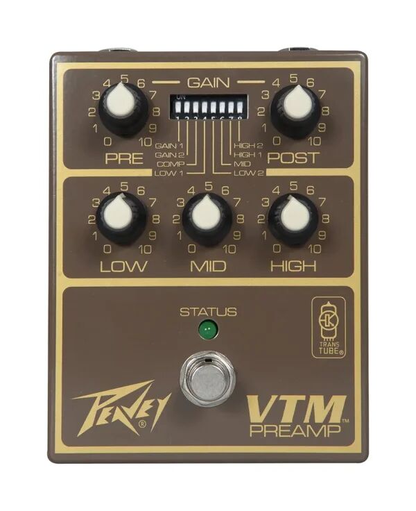 Peavey VTM Preamp Pedal : VTM Preamp Pedal