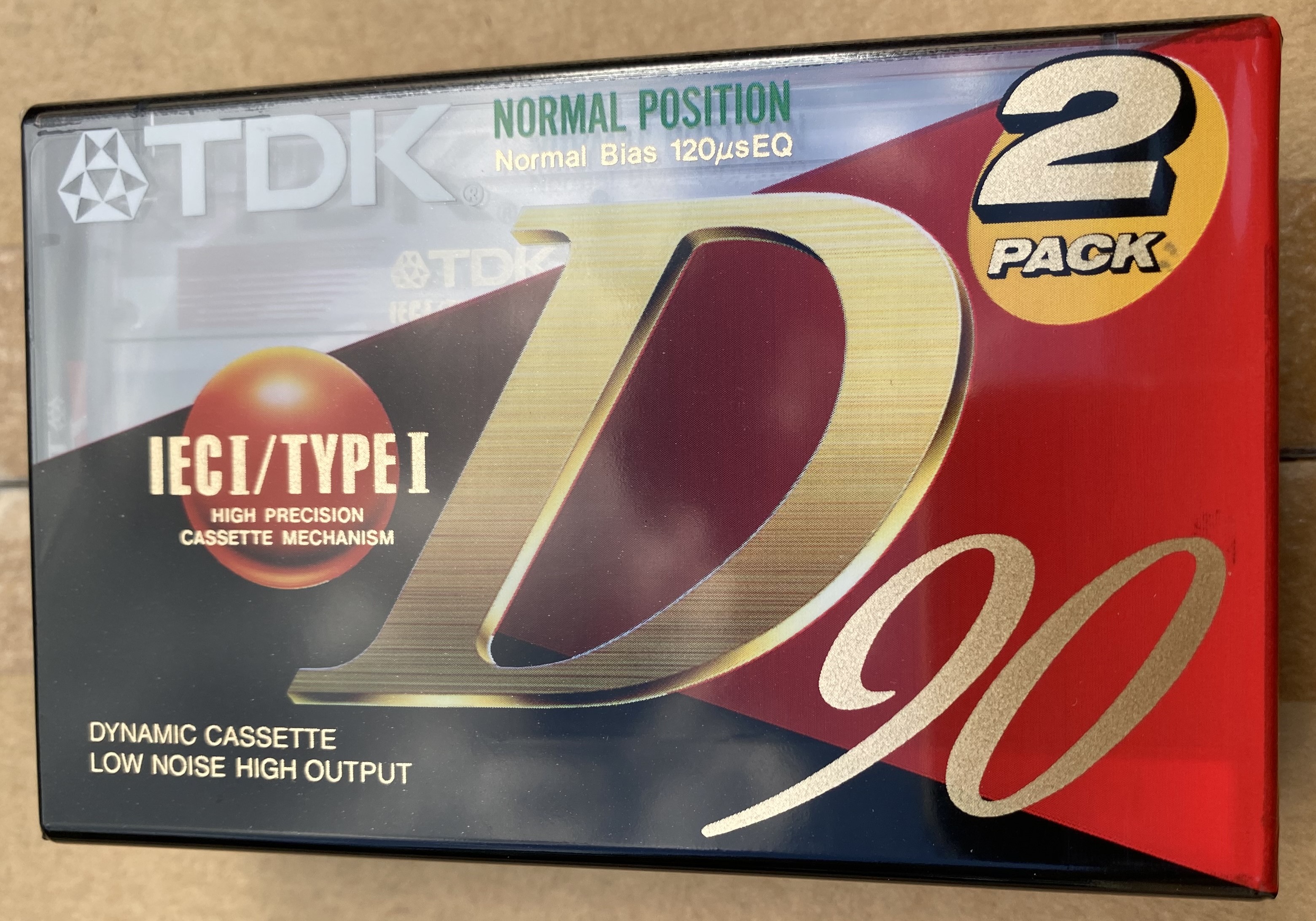 Cassettes TDK 90 minutes - Pack de 2 - Neuves