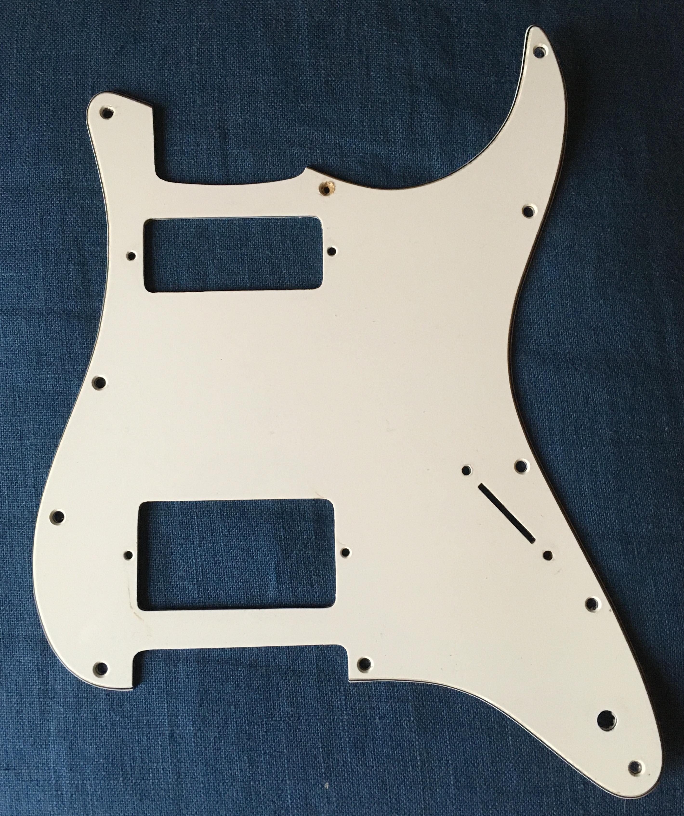 Stratocaster pickguard  2 humbuckers
