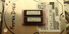 Mise à jour Fostex D160 version 2.13 dernière version latest Firmware + HDD 80 Go