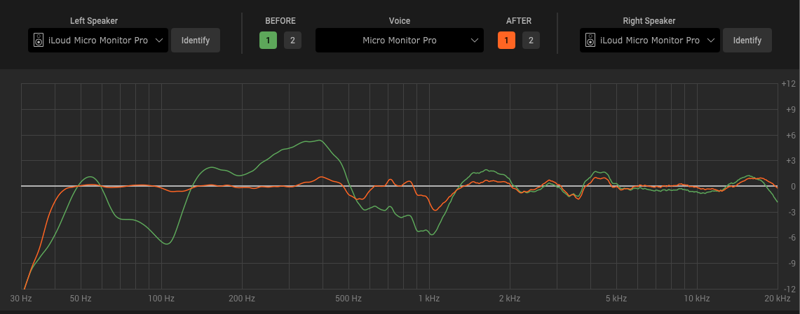 X Monitor gauche before after