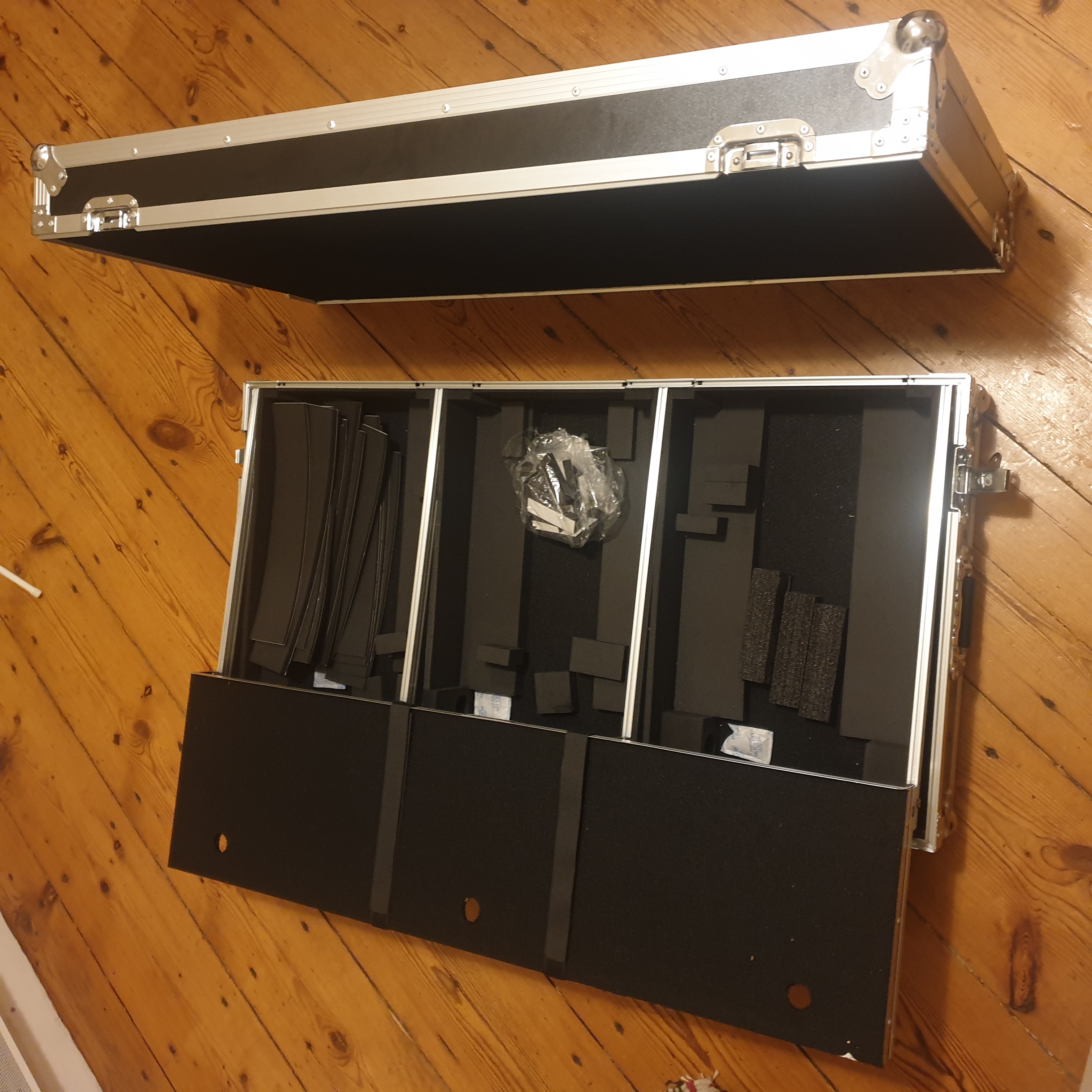 Vend flight case dj full set up live