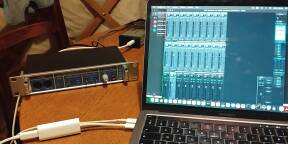 RME Multiface II + Adptateurs pour branchement sur USB-C