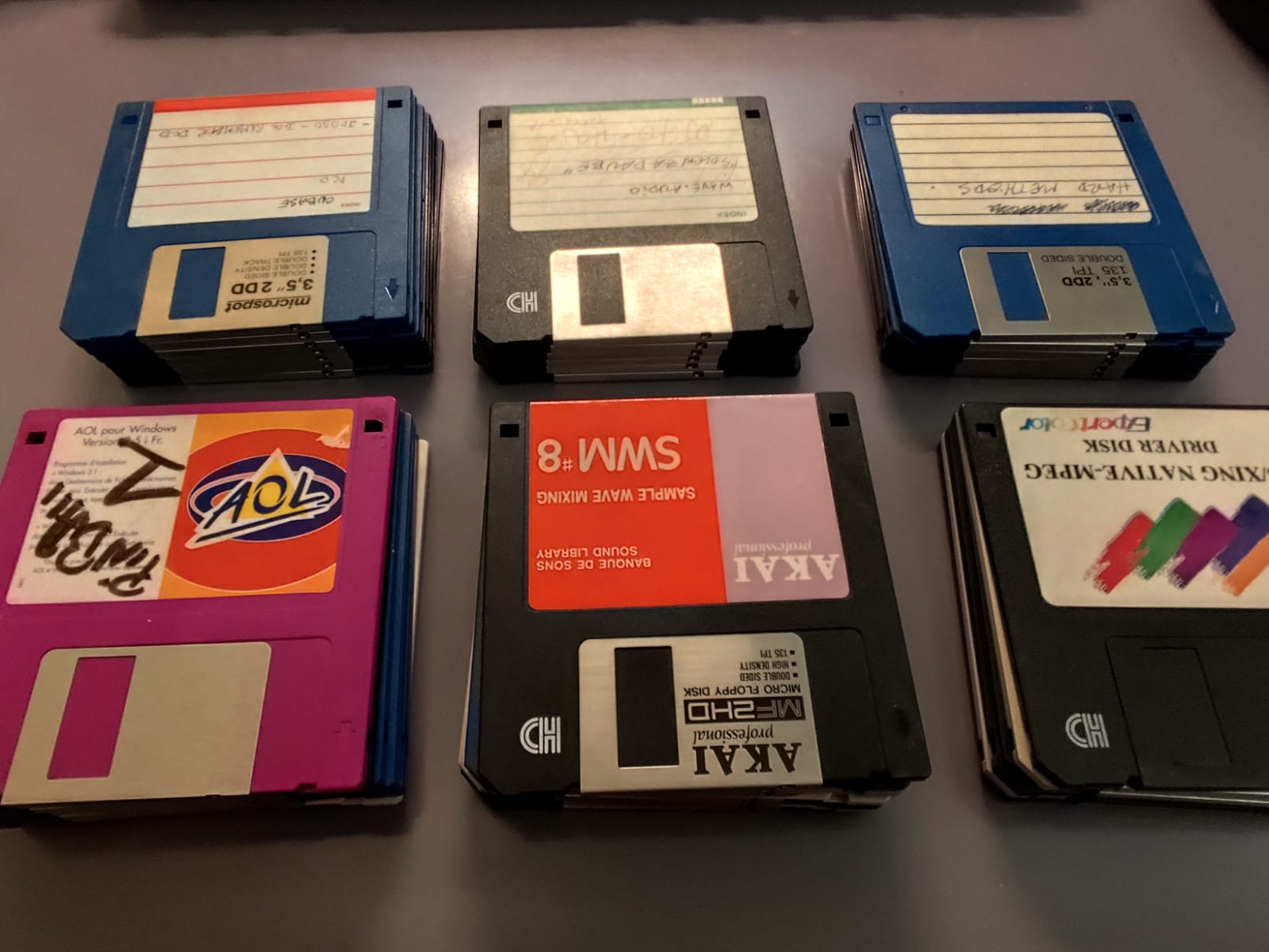 Lot de disquetttes double densité - Floppy Disk 3.5 Inch
