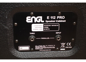 ENGL E112VB Pro Straight 1x12 Cabinet (34278)