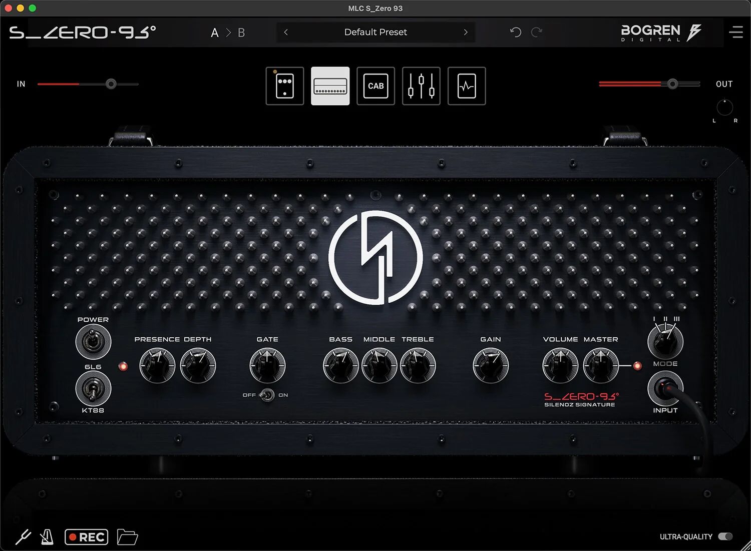 MLC S ZERO 93 Silenoz (Dimmu Borgir) signature amplifier