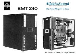 Vends processeur de Réverbération EMT 240 à feuille d'or