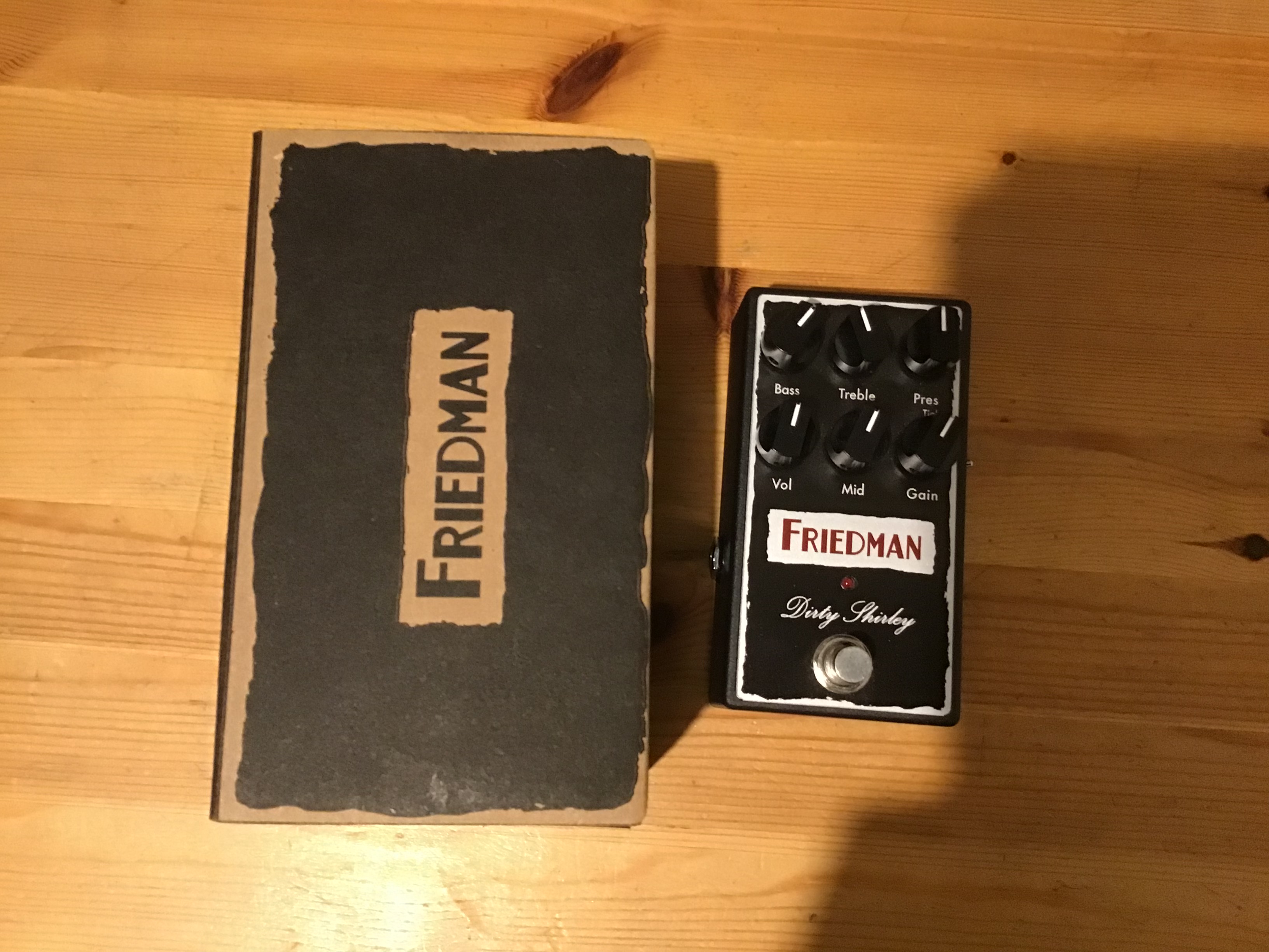 Vends pédale Dirty Shirley 