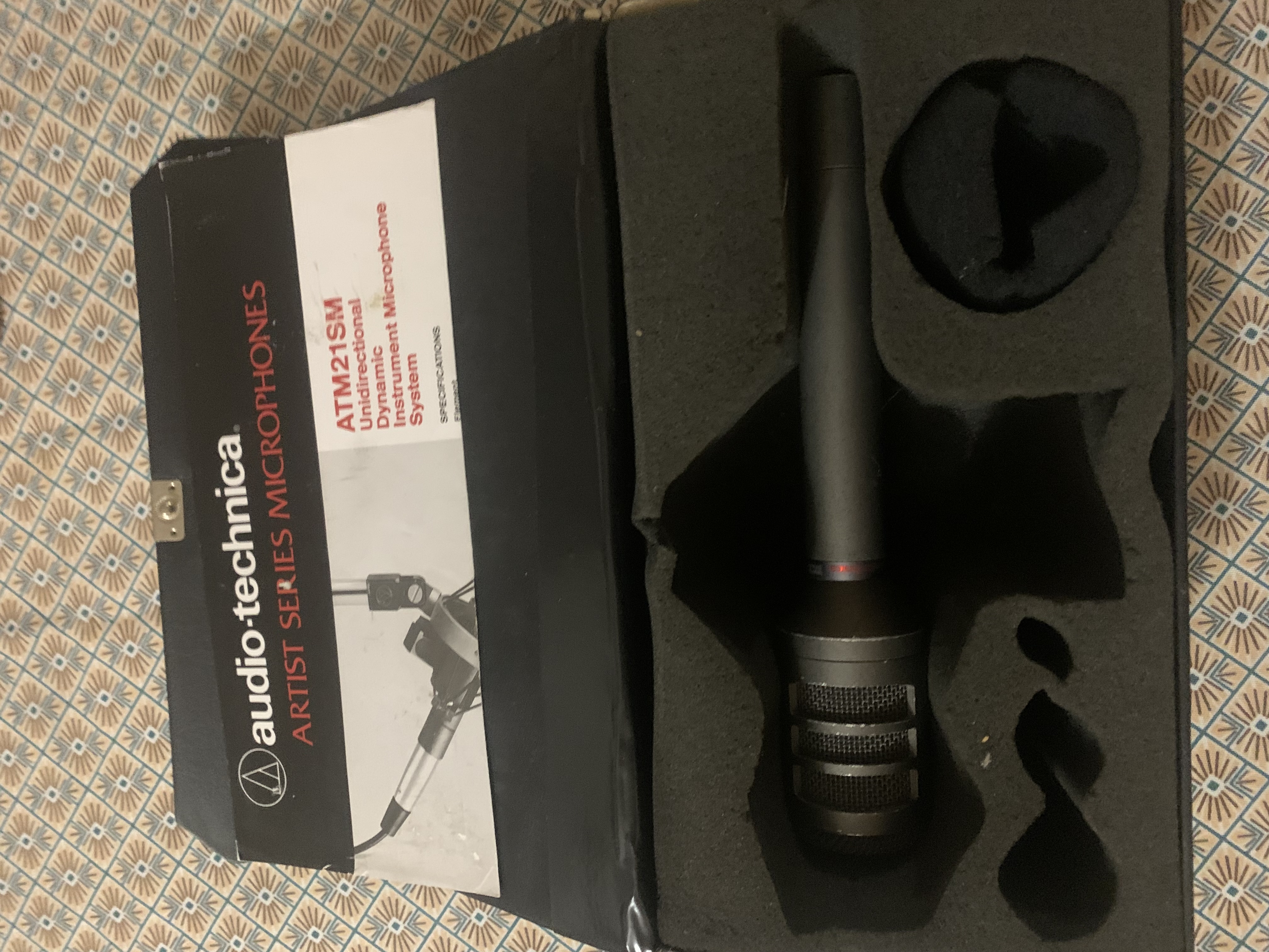 Vends micro vintage audio technico ATM21SM