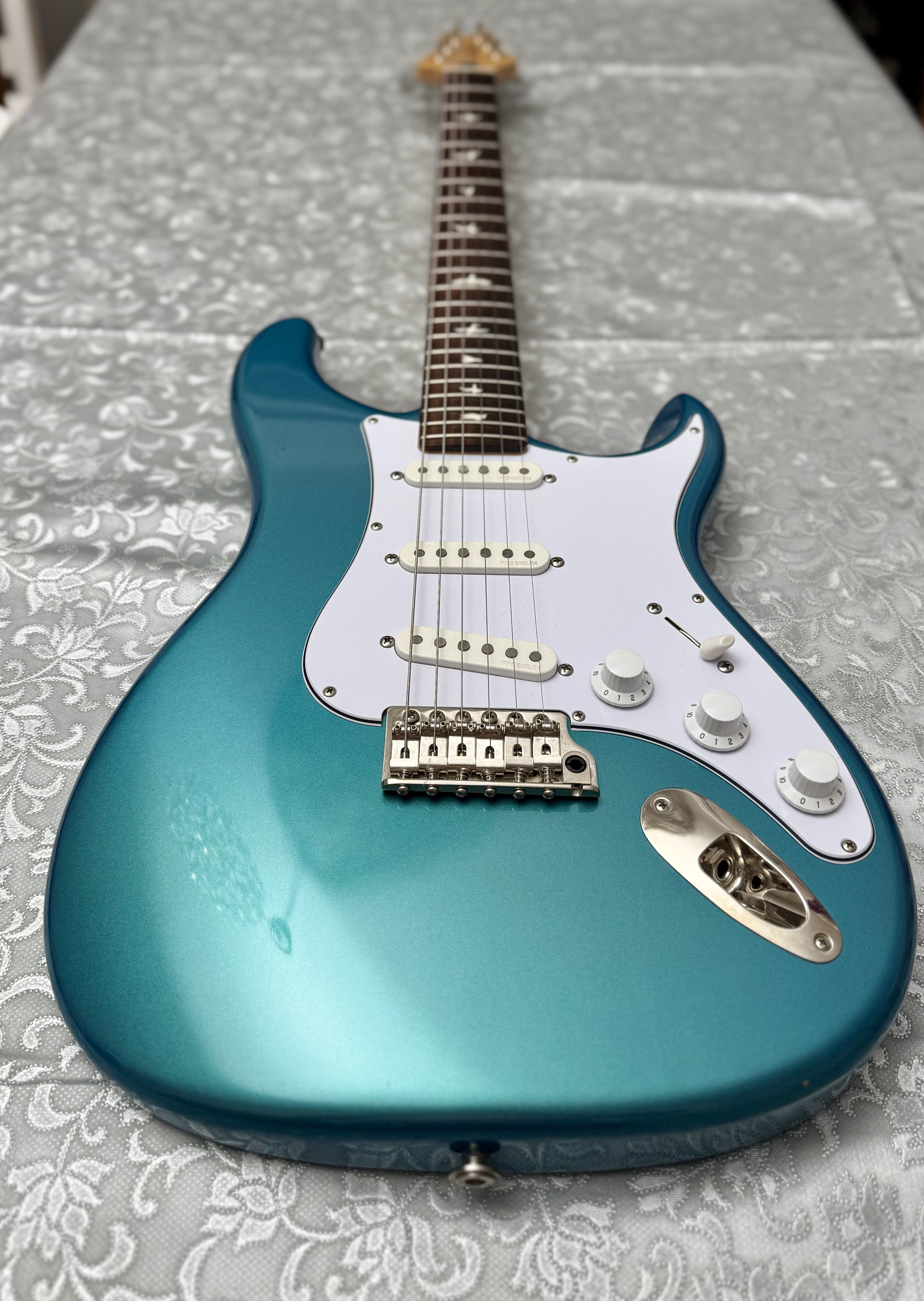 Vends PRS John Mayer Silver Sky Dodgem Blue