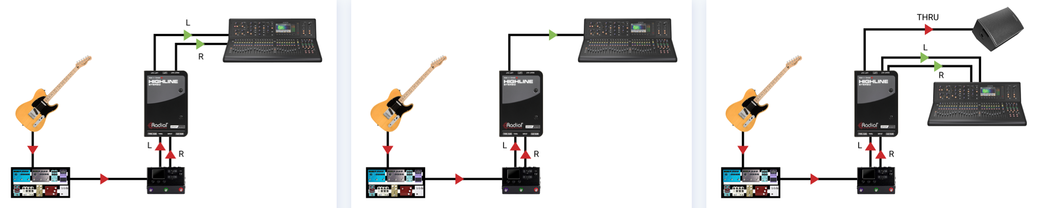 Highline Stereo Examples