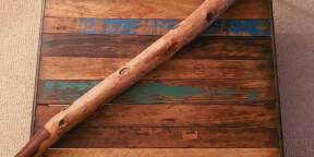 Vends Didgeridoo Didjaman Eucalyptus "Brut" en Ré