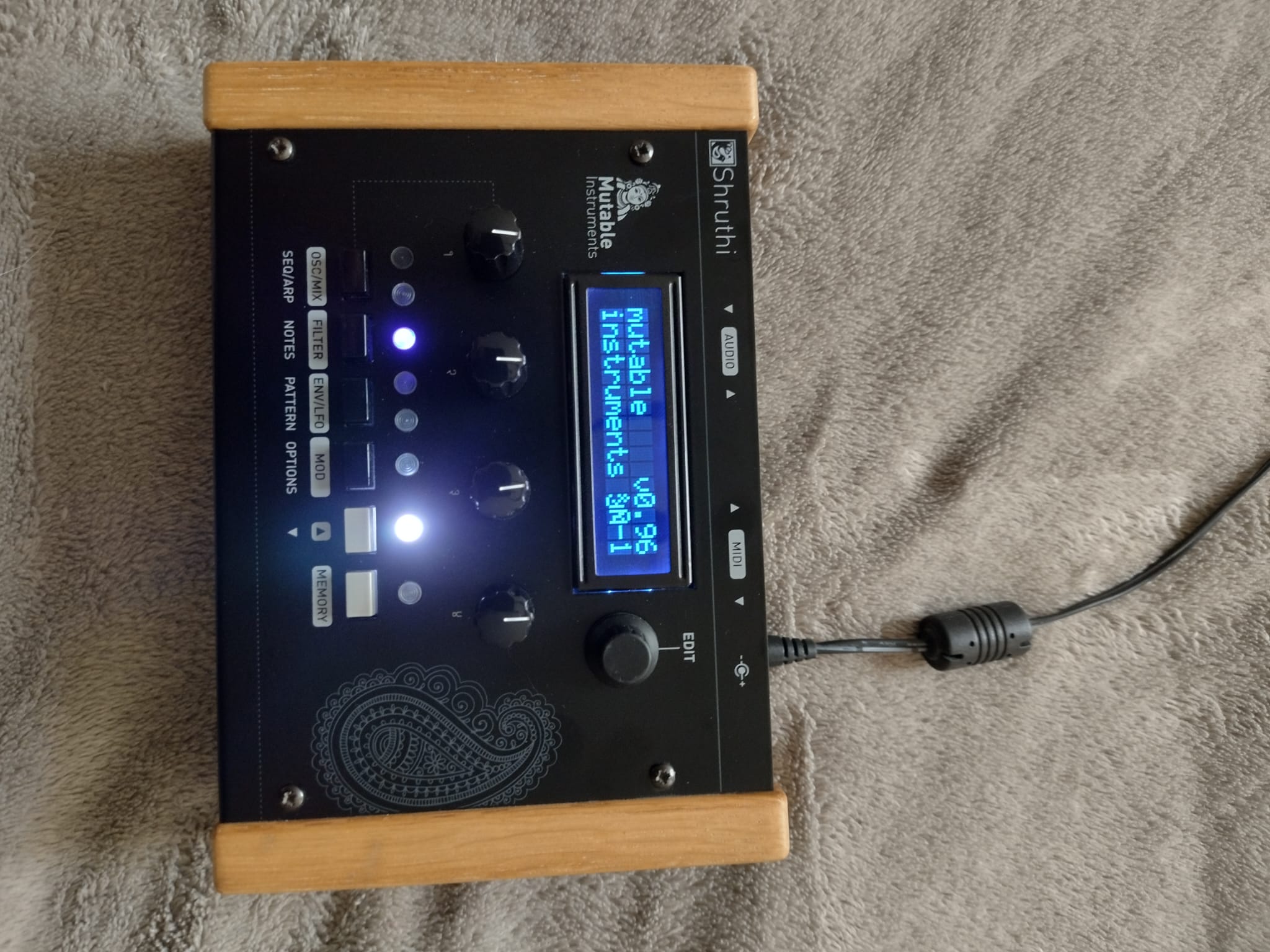 Mutable Instruments Shruthi Dual SVF