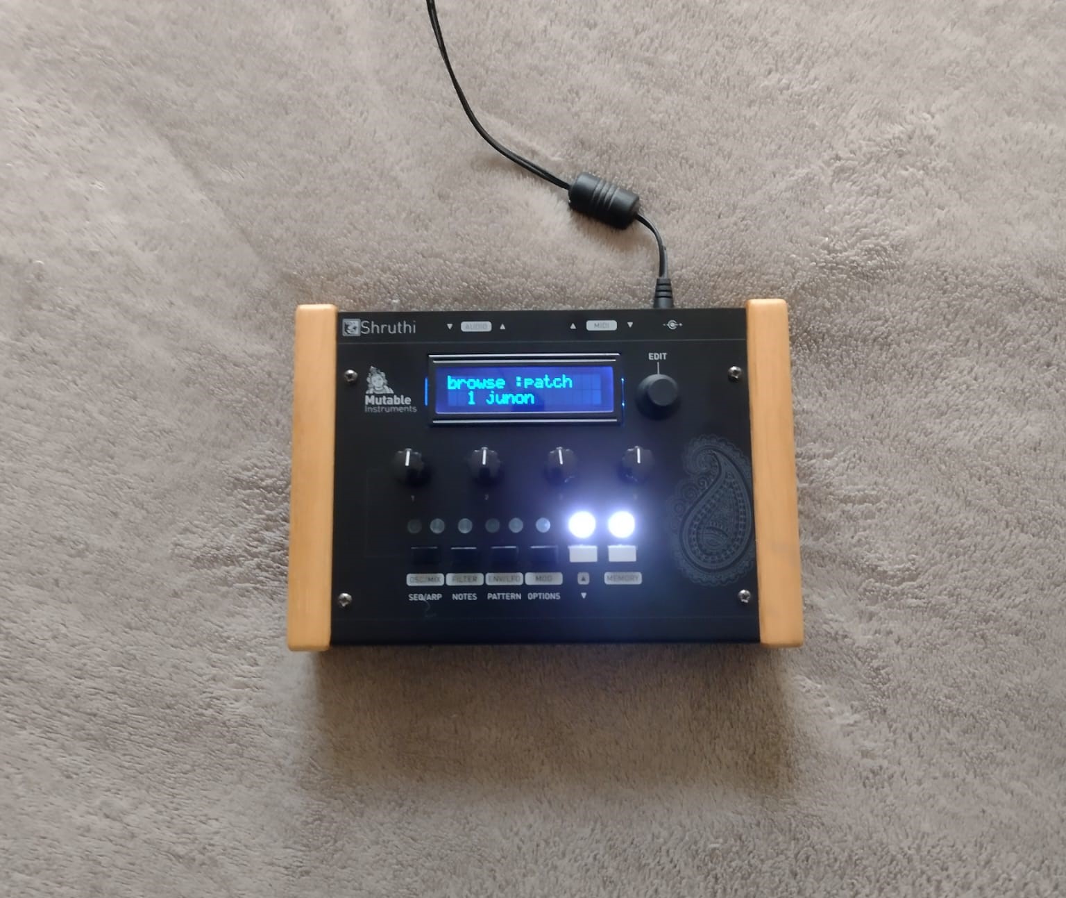 Mutable Instruments Shruthi-1 Dual SVF (5033)