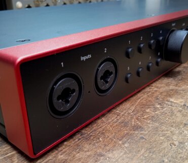 Scarlett18i20 entréesfaçade Scarlett18i20 entréesfaçade