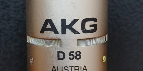 Vends AKG D58