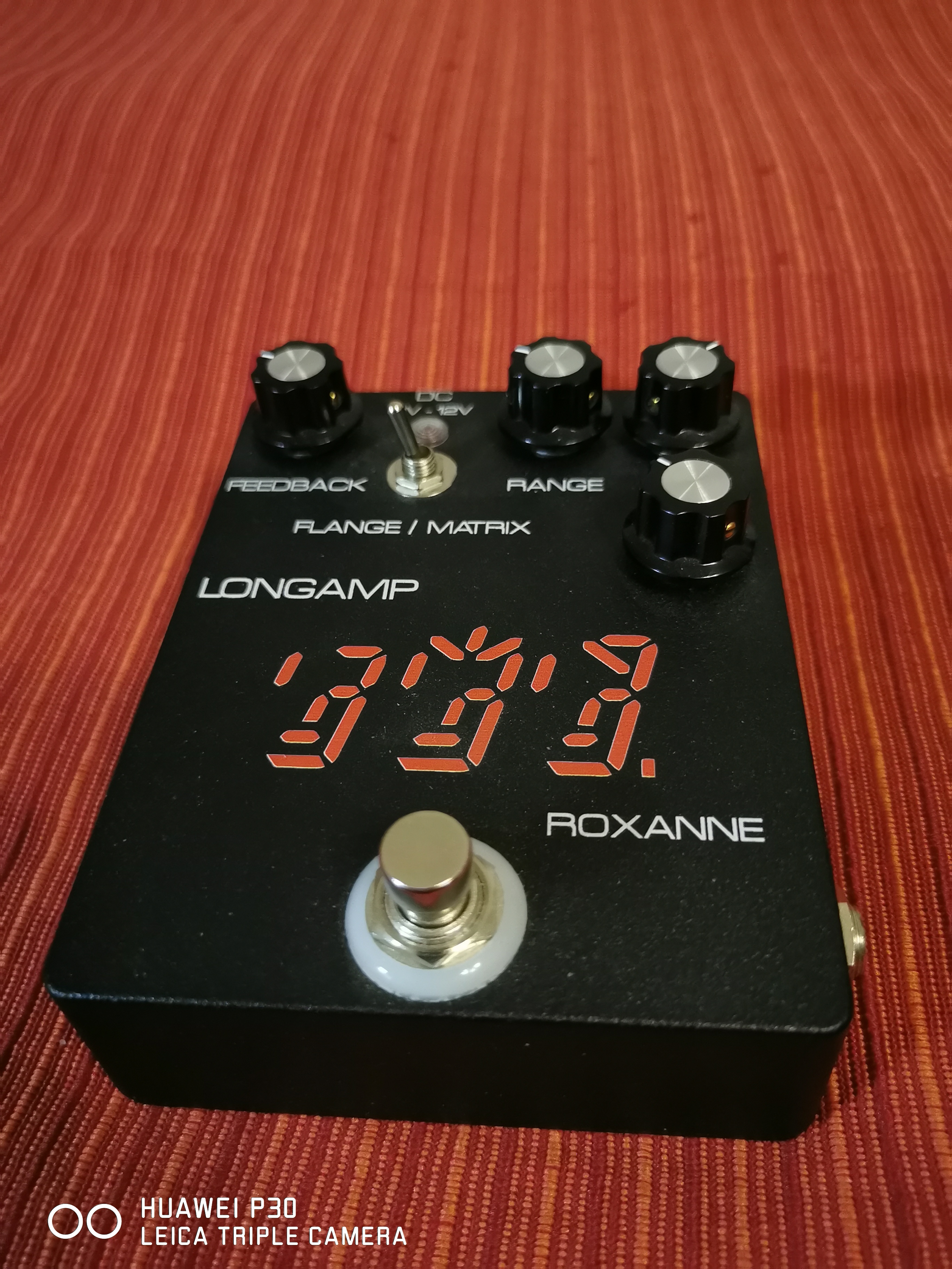 Longamp Roxanne flanger guitare - Electro-Harmonix Electric Mistress clone
