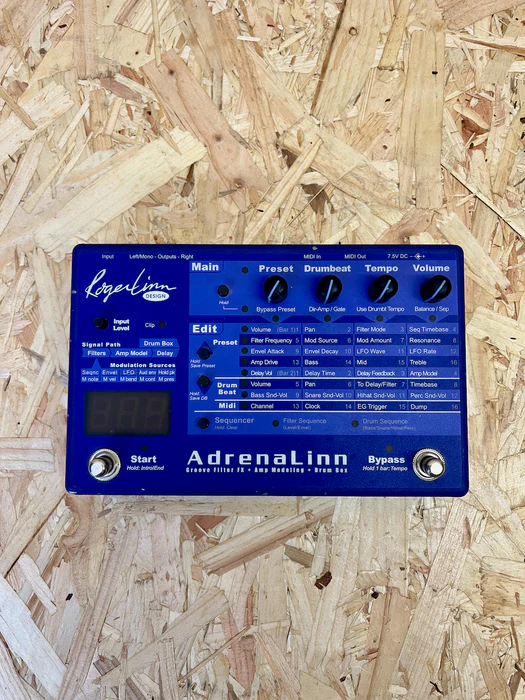 Roger Linn Adrenalinn I - modélisateur d'ampli multieffet numérique