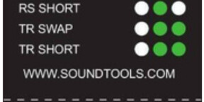 Testeur cables Sound tools sniffer trs