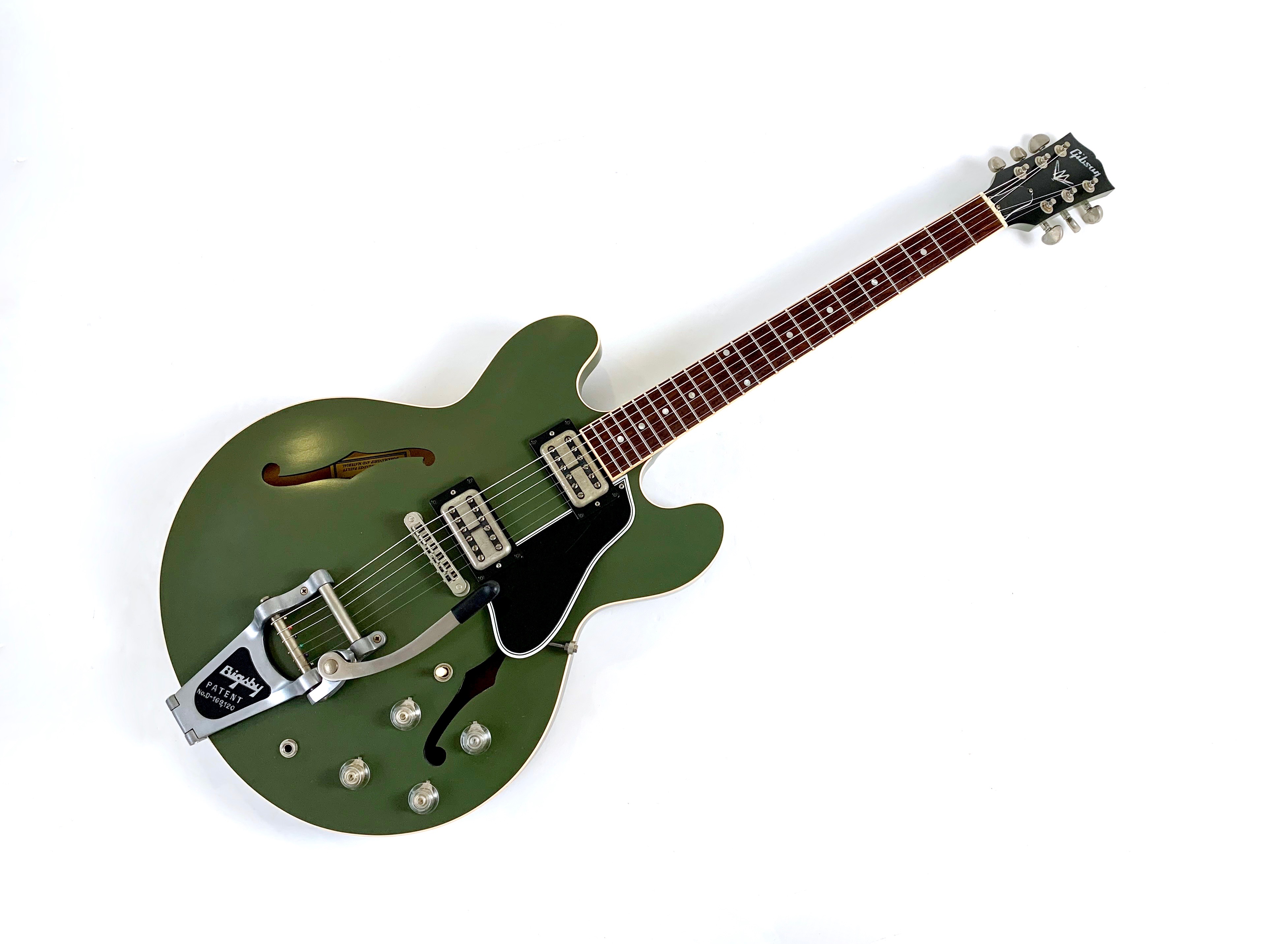 Gibson ES-335 Chris Cornell Signature 2019 Olive Drab Green 15/250 Bigsby