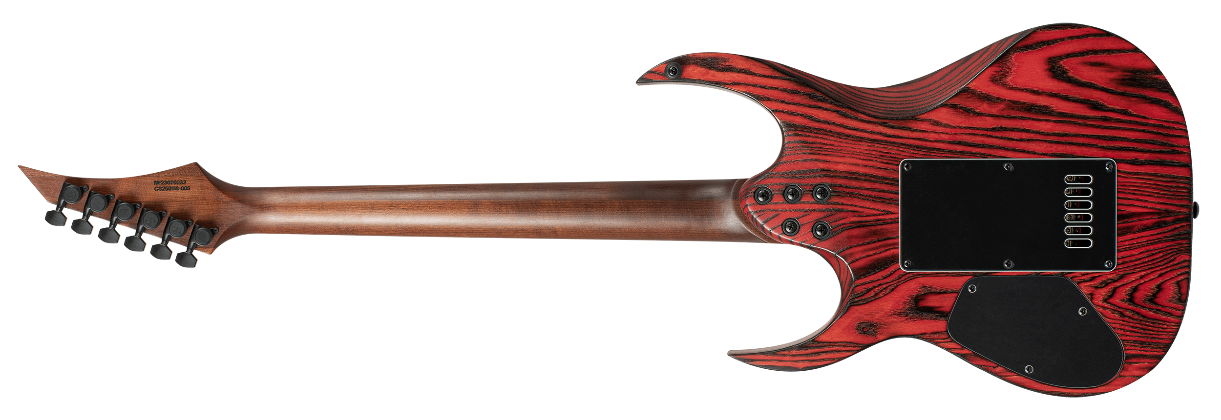 Solar Guitars AB1.6ET Pyro Rojo : AB1.6ET Pyro RojoREAR