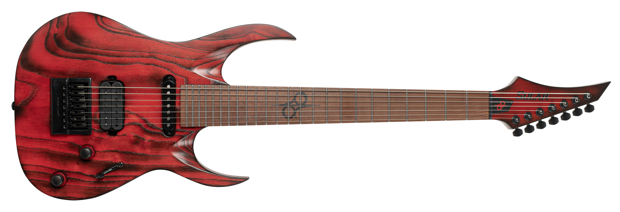 Solar Guitars AB1.7ET Pyro Rojo : AB1.7ET Pyro Rojo
