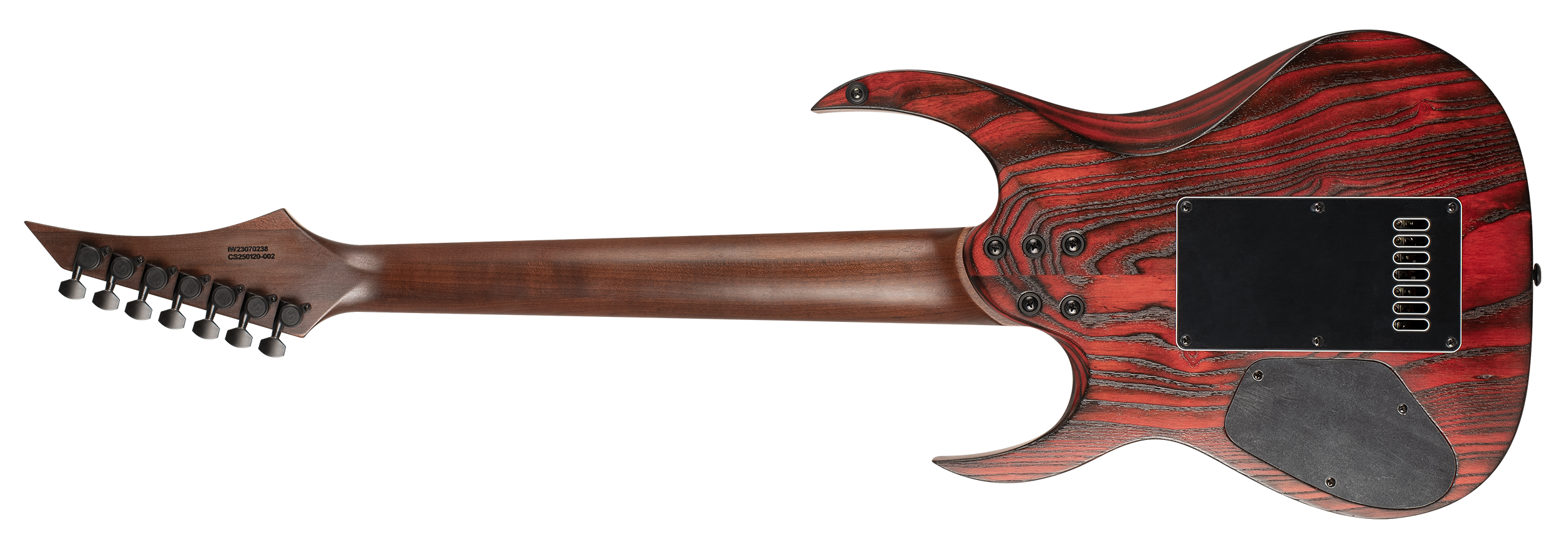 Solar Guitars AB1.7ET Pyro Rojo : AB1.7ET Pyro RojoREAR