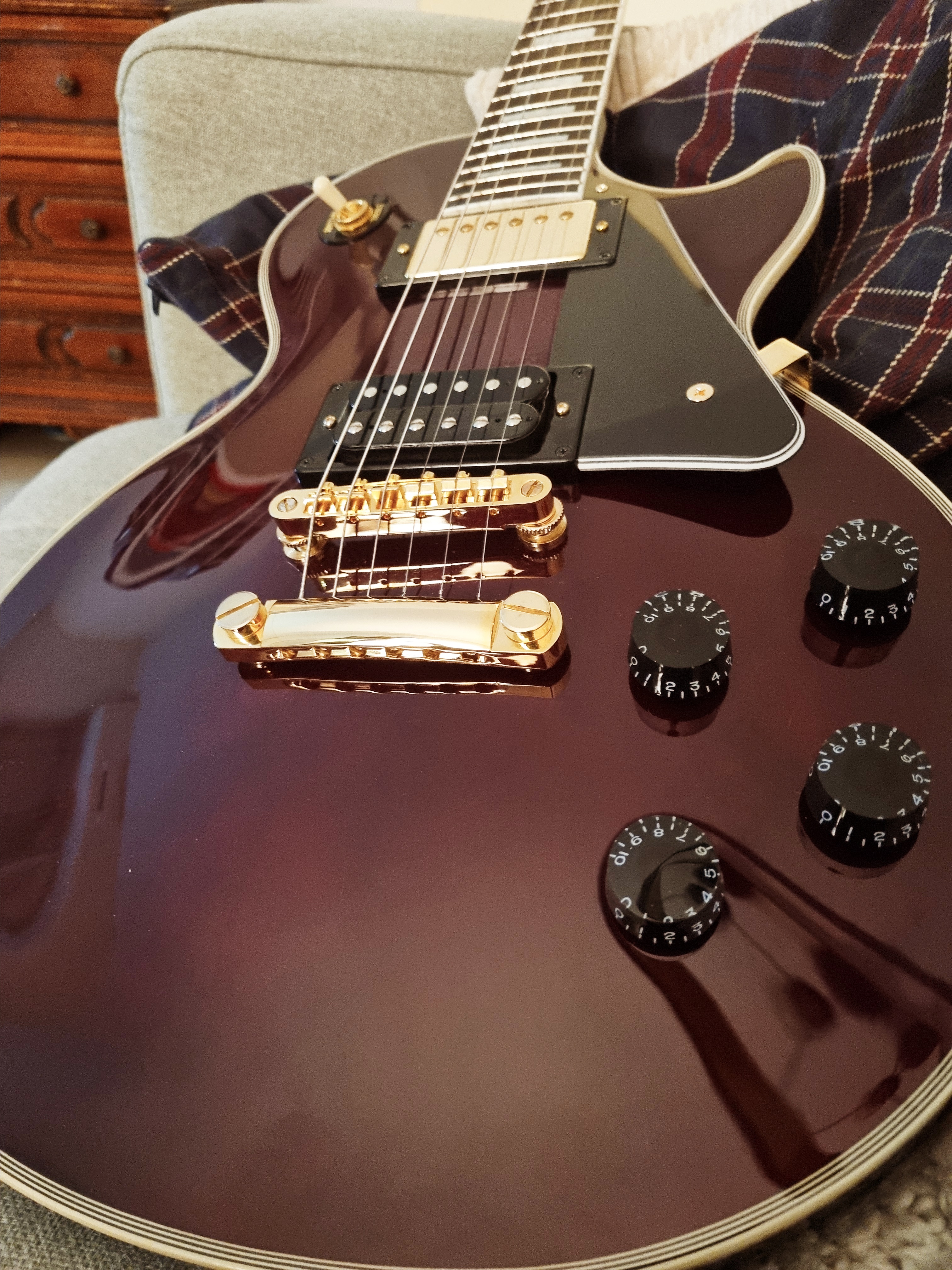 Epiphone Jerry Cantrell Wino Les Paul Custom