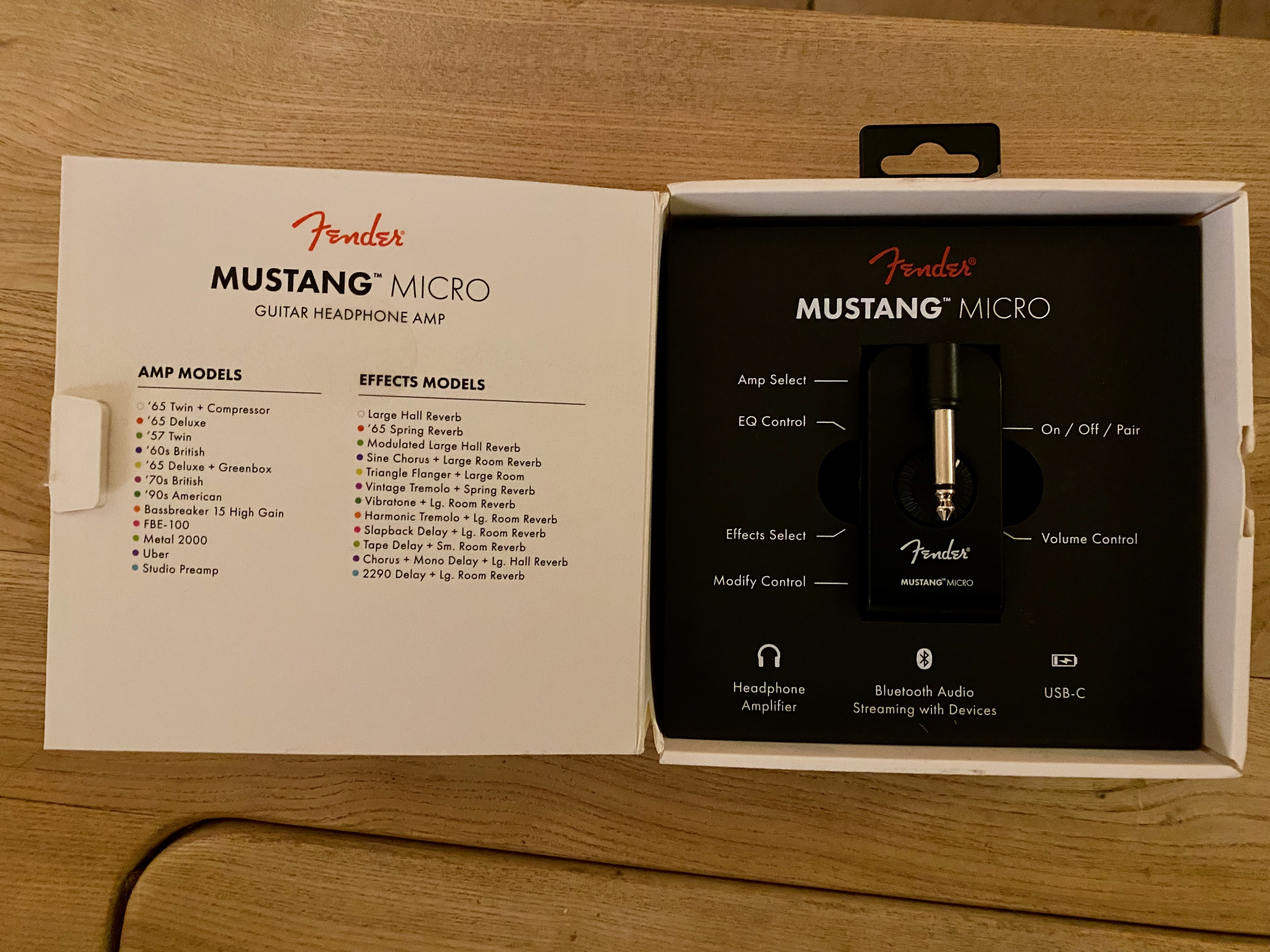 Vends Fender Mustang Micro