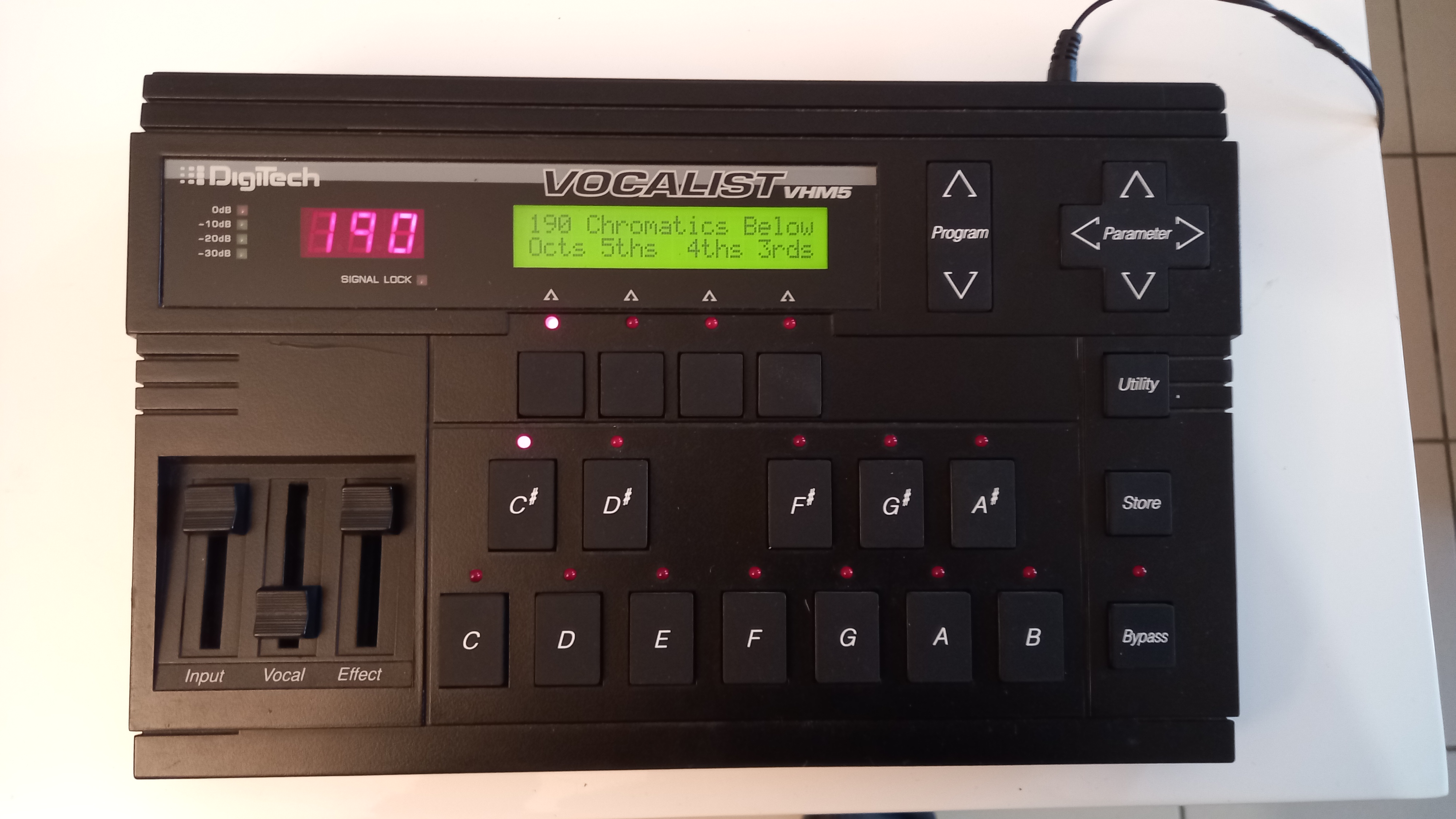デジテック DigiTech VOCALIST VHM5 DigiTech Vocalist VHM5 5-part Digital Vocal Harmony