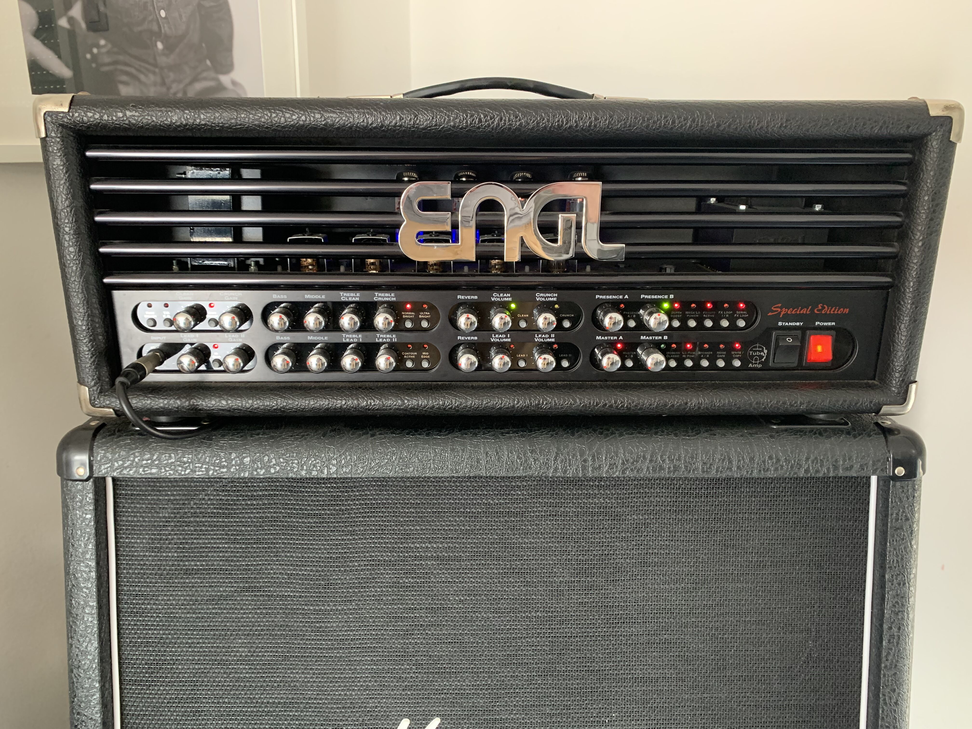 Vends Tête ampli ENGL E670 Spécial Edition + Case de transport/protection + Pedalier midi ENGL Z-12