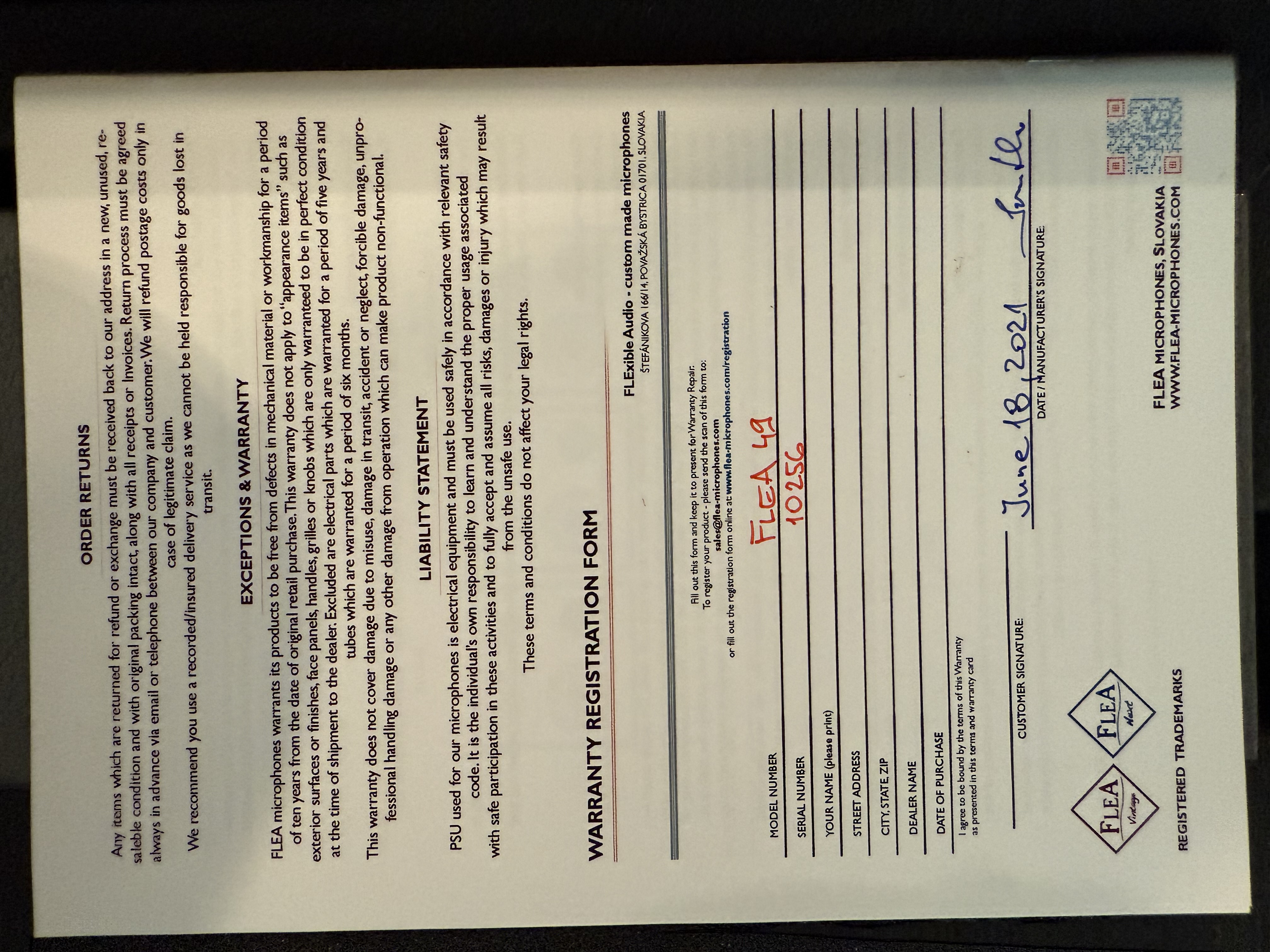 Flea Microphones 49 (84968)