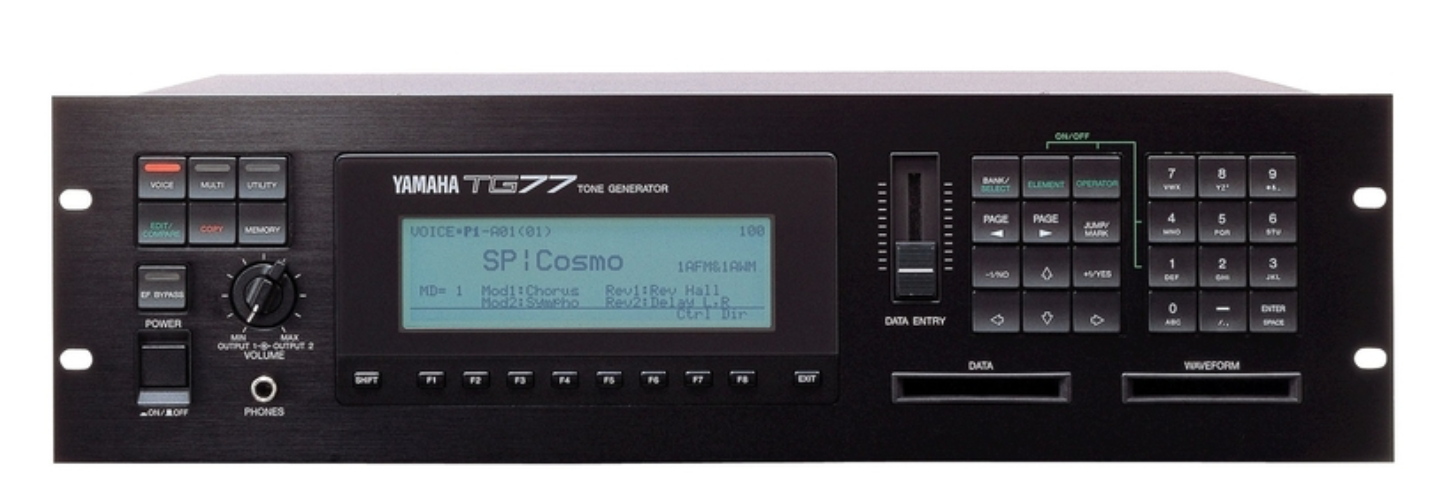 Vends TG 77 Yamaha Parfait état (l'écran n'est pas à changer)