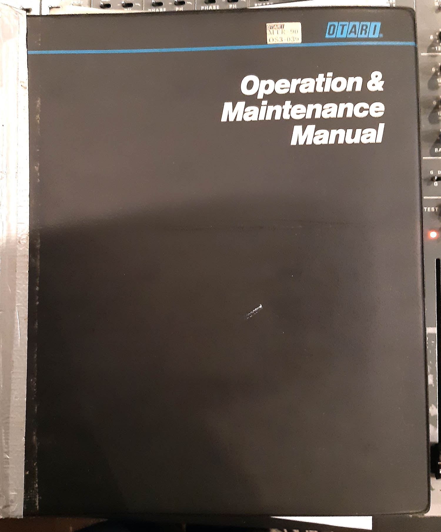 maintenance