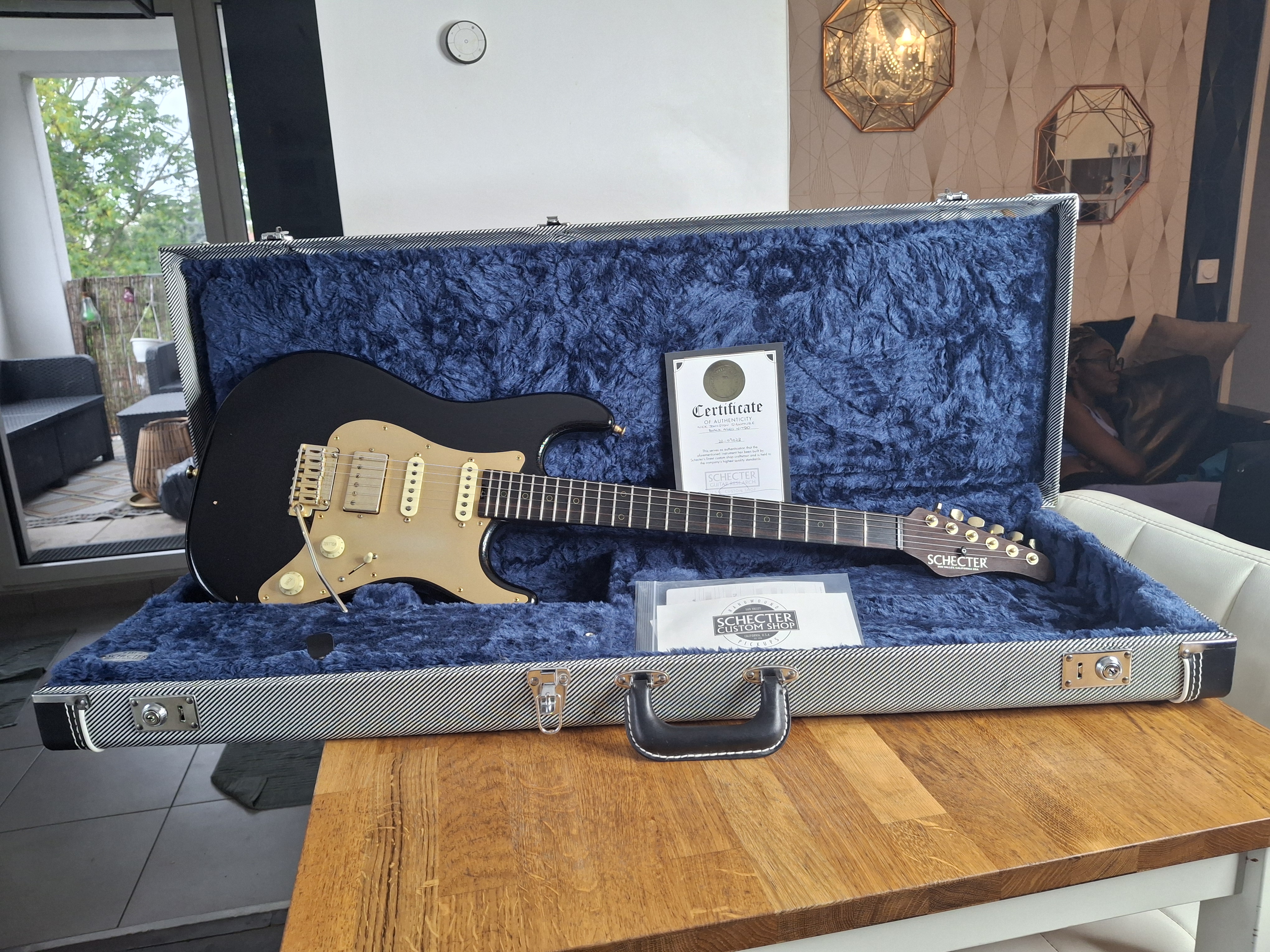 Schecter Custom Shop Nick Johnston USA Signature (22012)