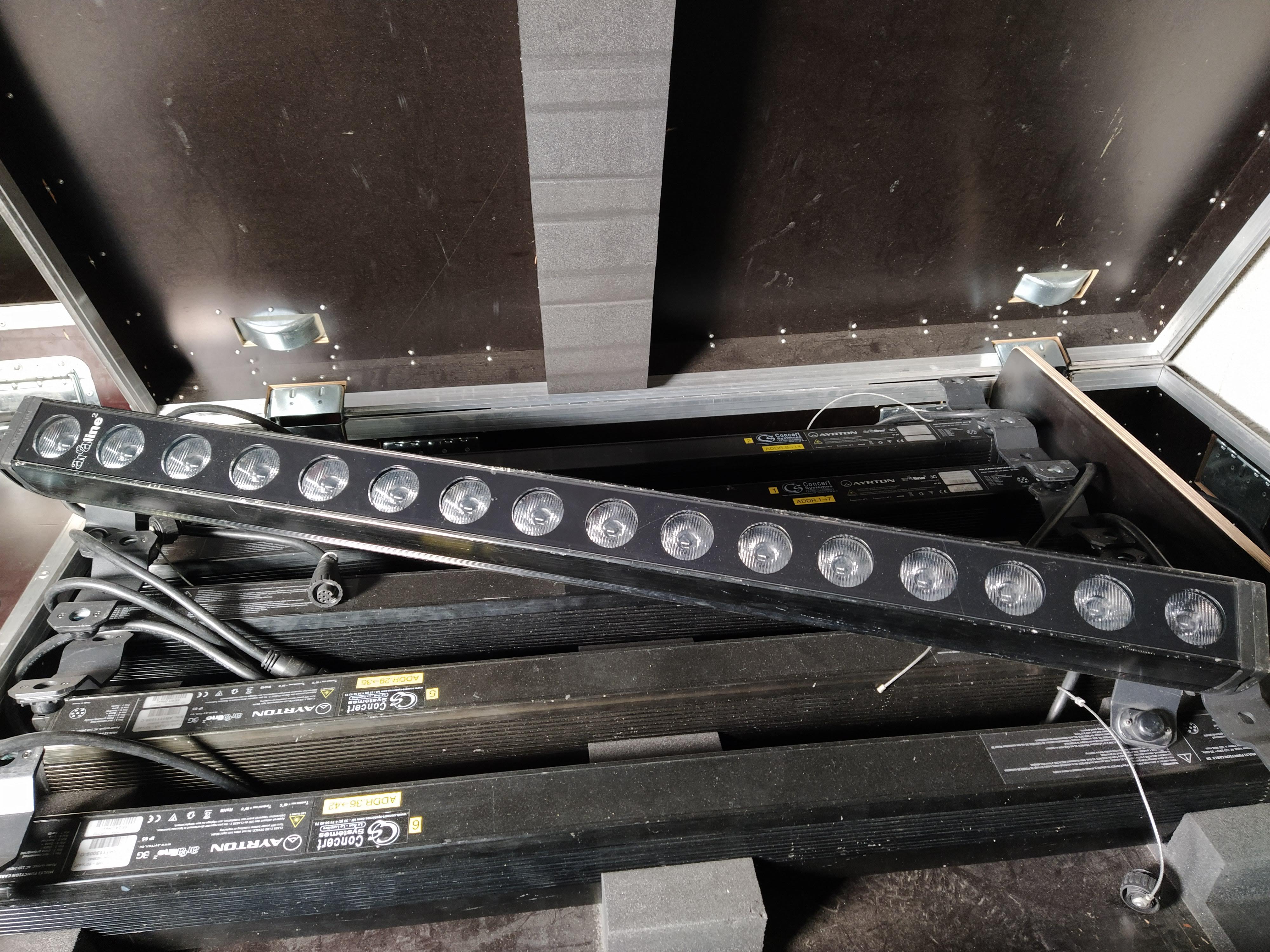 Vends 5x Arcaline2 3G en flightcase