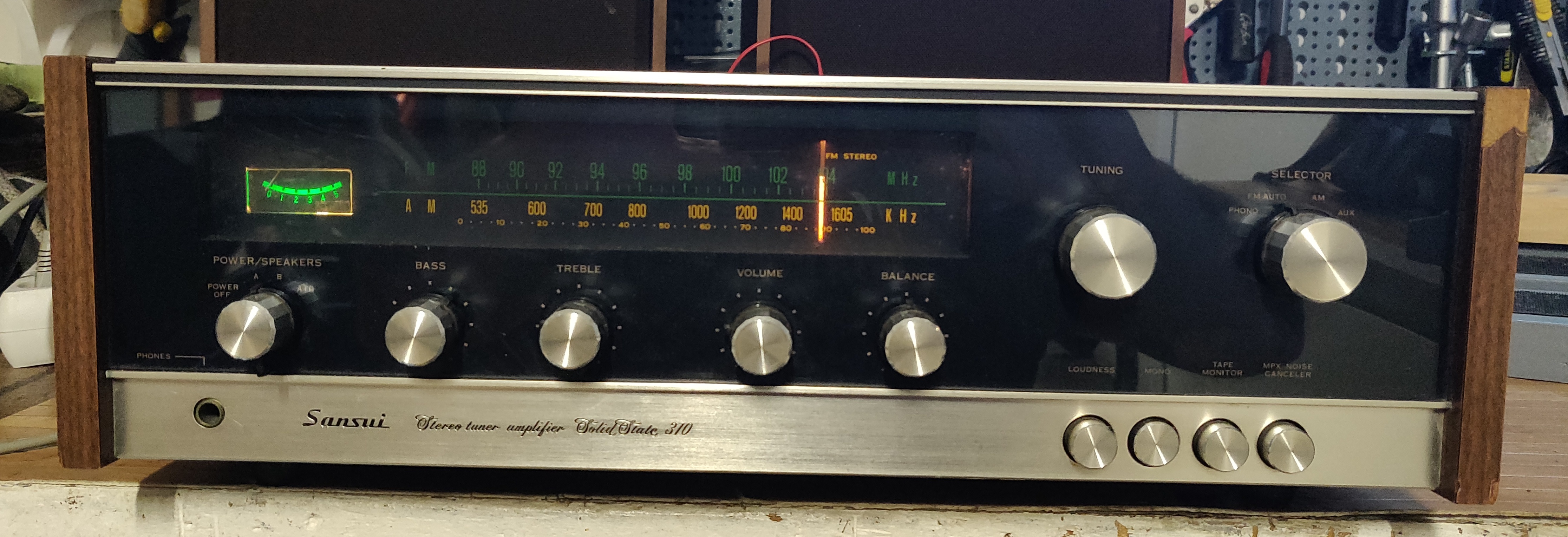 Sansui stereo tuner amplifier 310